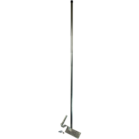 Hills Antenna 2 Piece FTA 1.8M Antenna Gutter Mount - Galvanised - 14BGMGAL2