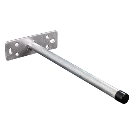 Hills Antenna 18 Inch (460mm) Eave Mount Bracket Galvanised - 14DWB18GAL