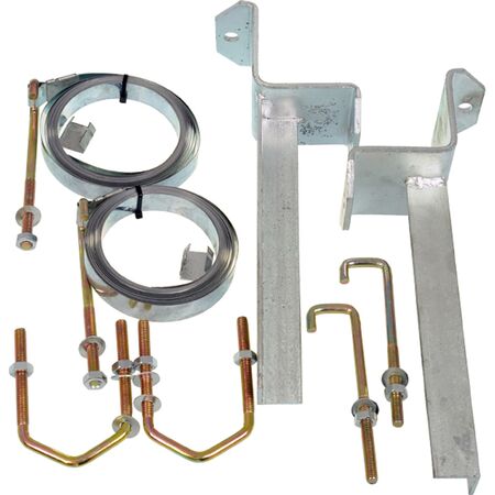 Digitek Chimney Kit Double Strap - Galvanised - 14ECCKGAL