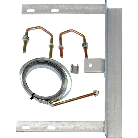 Digitek Chimney Kit Single Strap - Galvanised - 14ECKSGAL