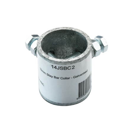 Digitek 32mm Stay Bar Collar  - Galvanised - 14JSBC2