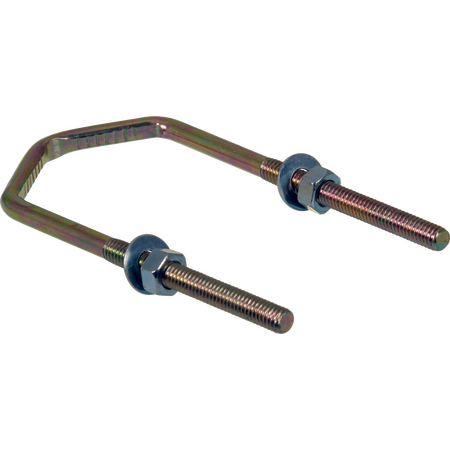 Digitek U Bolt Long 140mm x 8mm Nut & Washer - 14KUBL