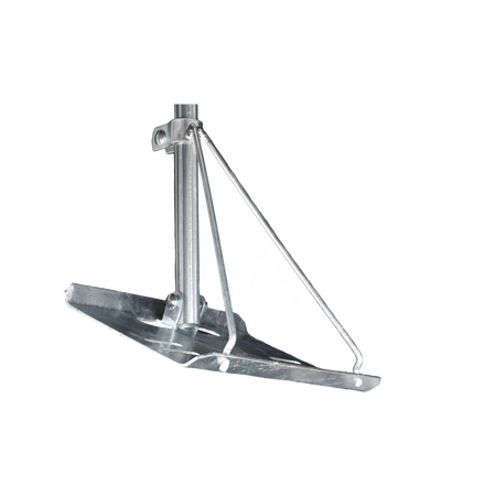 Hills Antenna BC2844-6PACK Tin Roof Tripod Mount and Mast - BC2844-6PACK