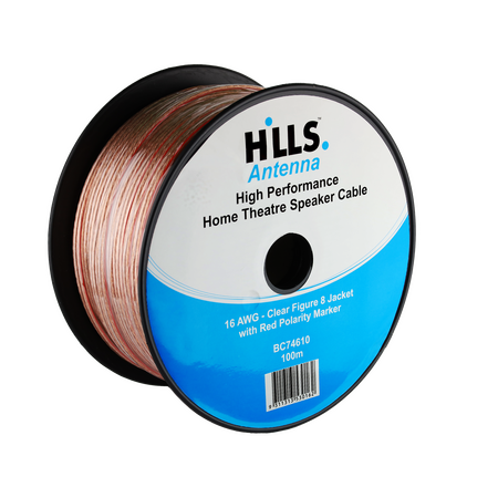 Hills Antenna BC74610 16 Gauge Speaker Cable 100m - BC74610