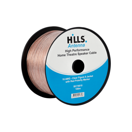 Hills Antenna BC74610 16 Gauge Speaker Cable 100m - BC74610