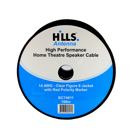 Hills Antenna BC74611 14 Gauge Speaker Cable 100m - BC74611