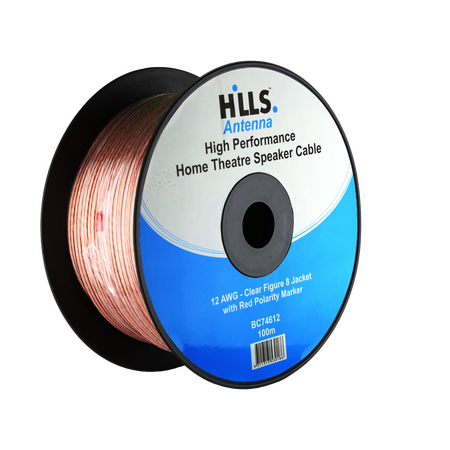 Hills Antenna BC74612 12 Gauge Speaker Cable 100m - BC74612