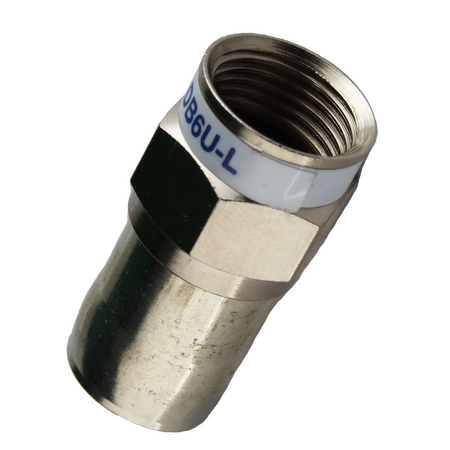 Hills Antenna BC80490 RG6 Double Bubble Connector - BC80490