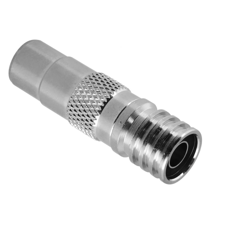 Hills Antenna BC87157B RG6 PAL Male Hex Crimp Connector 2-Pack in Box - BC87157B