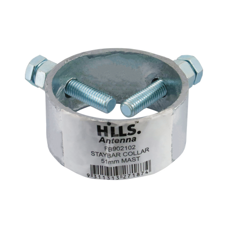 Hills Antenna FB902102 51mm Stay Bar Collar - FB902102