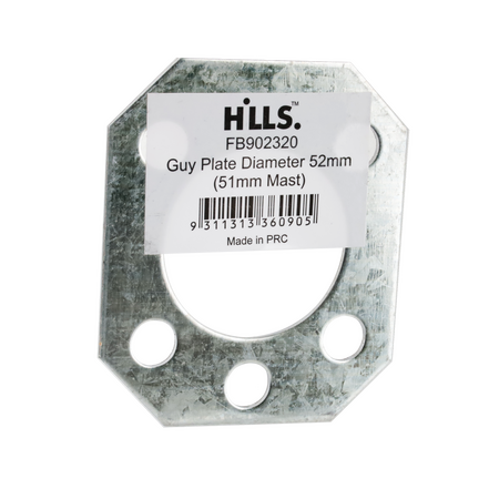 Hills Antenna FB902320 52mm Guy Plate - FB902320