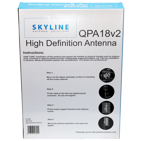 Skyline QPA18 Medium UHF 4G Antenna - G11890