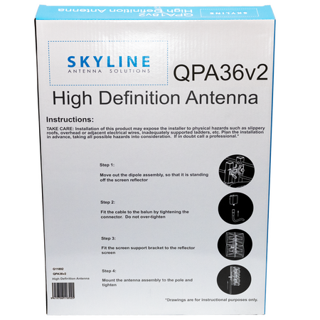 Skyline QPA36 UHF Antenna - G11892