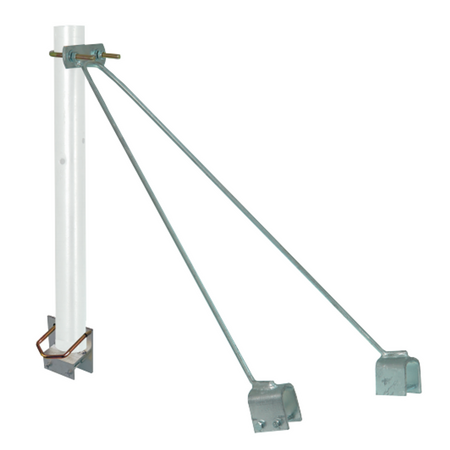 Hills Antenna Strammit Roof Mount  - Wide Foot - 14ASMTW