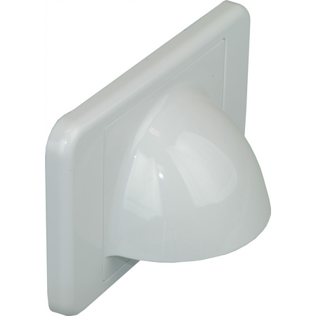 Digitek Media Style Wallplate (Bullnose) - White - 05DWPM