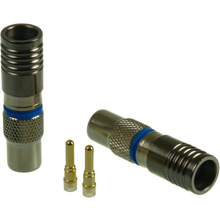 Digitek RG6 Pal Male Compression Connector - 12B6PMC