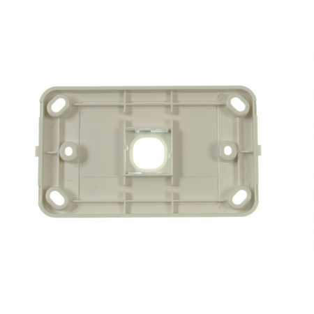 Digitek 1 Gang Wallplate (No Mech) - White - 05DWP01