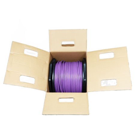 Hills Antenna 4 Pair CAT6 UTP LAN Cable 305M Box - Purple - 03JCAT6-PR
