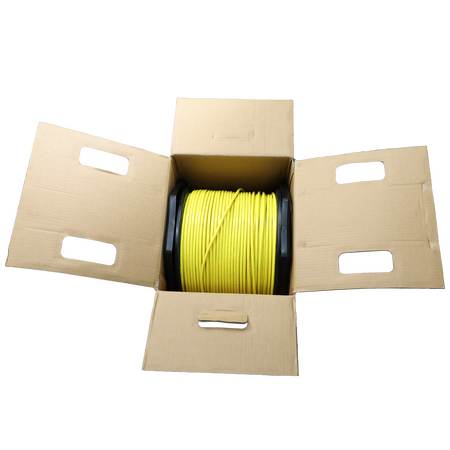 Hills Antenna 4 Pair CAT6 UTP LAN Cable 305M Box - Yellow - 03JCAT6-YL
