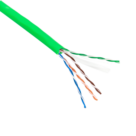 Datatek CAT6 UTP 24AWG Cable Green - 305m Box - 03JDCAT6GN