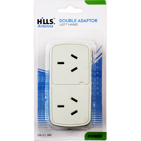 Hills Antenna 10 Amp Double Adaptor - Left - 09HDA-2 L WE