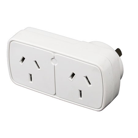 Hills Antenna 10 Amp Double Adaptor - Left - 09HDA-2 L WE