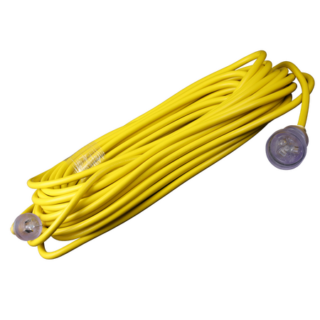 Hills Antenna 25M Yellow Heavy Duty Extension Power Lead 1.50mm2 - 09HHDEL-25M-1.5-YLW