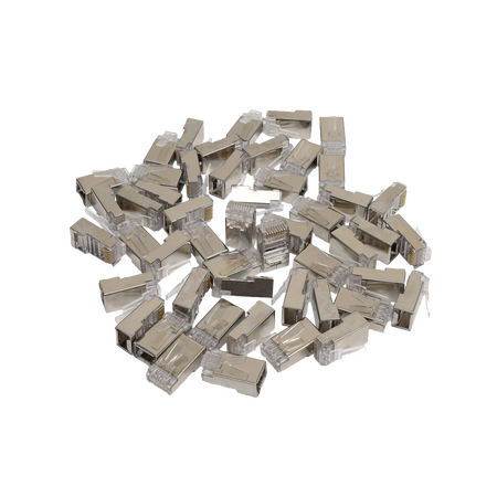 Datatek RJ45 8P8C CAT6 Solid Shielded Modular Plug - 12IC68P8CS/SLD