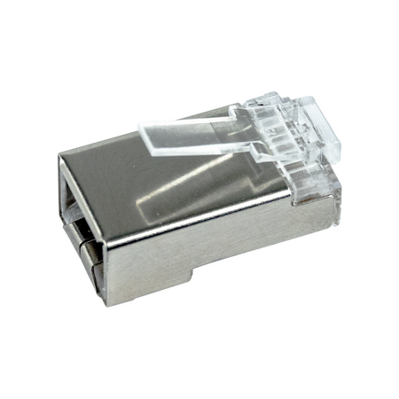 Datatek RJ45 8P8C CAT6 Solid Shielded Modular Plug - 12IC68P8CS/SLD