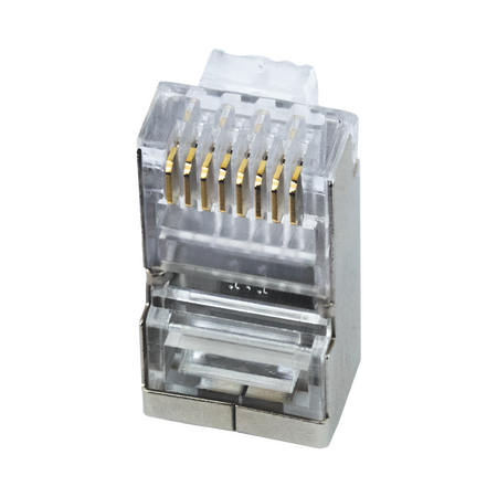 Datatek RJ45 8P8C CAT6 Solid Shielded Modular Plug - 12IC68P8CS/SLD