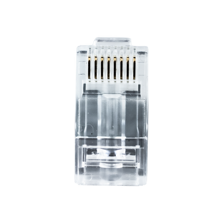 Datatek RJ45 8P8C CAT6 Open Pass Modular Plug - 12IDC6RJ458P8C
