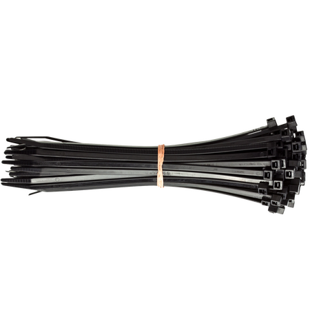 Cable Ties 300mm x 4.8mm - Black - 15BCT300B