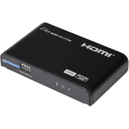 ProquipDigital 1 in 2 Out HDMI Splitter - 4K @ 60Hz HDR - 17H12SPHDR