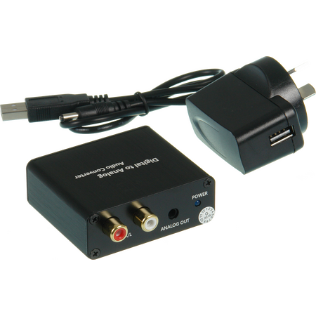 ProquipDigital 192KHz Digital to Analogue Audio Converter - 17HDAC