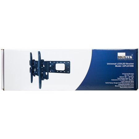 Digitek 32" - 60" Tilt, Swivel and Reach Universal LCD Bracket - 80KG - 22PLB109B