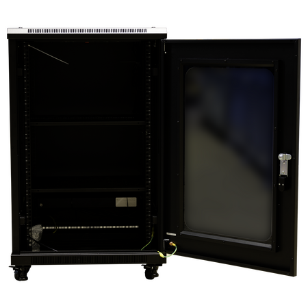 Datatek 18U 600mm Deep Data Cabinet - FPS Series - 24A18R66FPS