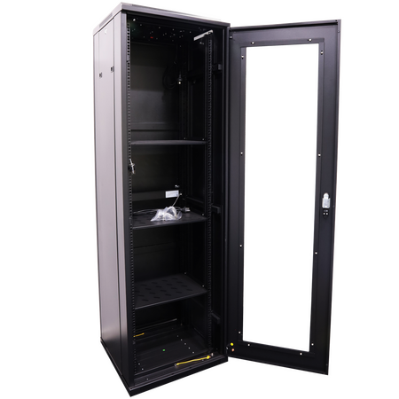 Datatek 42U 600mm Deep Data Cabinet - FPS Series - 24A42R66FPS