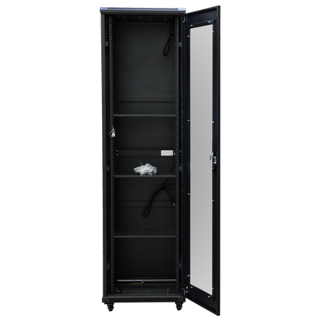 Datatek 45U 600mm Deep Data Cabinet - FPS Series - 24A45R66FPS