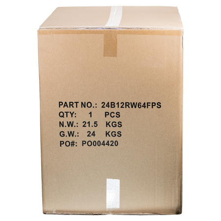 Datatek 12U 450mm Deep Wall Mount Data Cabinet - FPS Series - 24B12RW64FPS