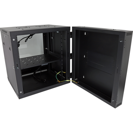 Datatek 12U 600mm Swing Frame Wall Mount Data Cabinet - SFPS Series - 24B12RWS66FPS