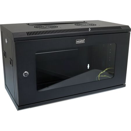 Datatek 6U 300mm Deep Wall Mount Data Cabinet - 24B6RW63