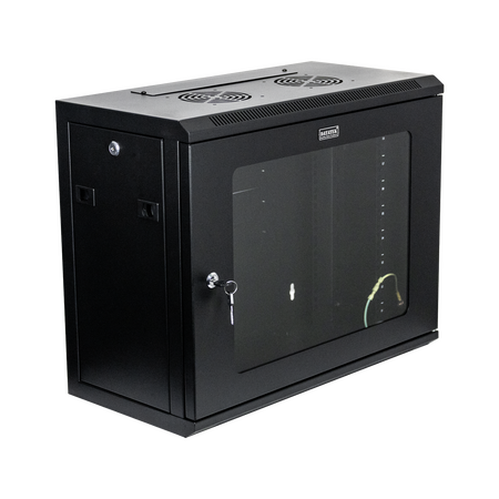 Datatek 9U 300mm Deep Wall Mount Data Cabinet - 24B9RW63