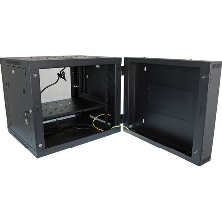 Datatek 9U 600mm Swing Frame Wall Mount Data Cabinet - SFPS Series - 24B9RWS66FPS