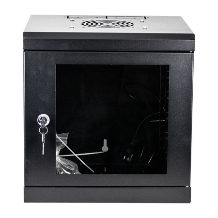 Datatek 10" 6U Mini Wall Mounted Data Cabinet - 24F6RWM33F
