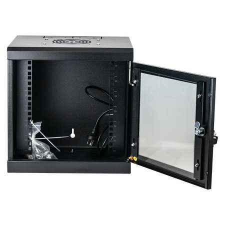 Datatek 10" 6U Mini Wall Mounted Data Cabinet - 24F6RWM33F