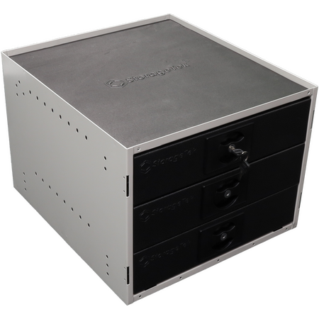 Storagetek Cabinet with 3 Small Drawers - 33SC3SDR