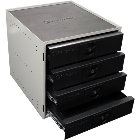 Storagetek Cabinet with 4 Small Drawers - 33SC4SDR