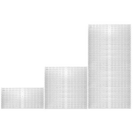 914 x 914- Louvered Panel Wide- (Medium Length) - 33SLPWM
