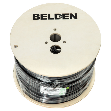 Belden BC71502 RG6 Quad Shield 152m Reel - Siamese - BC71502