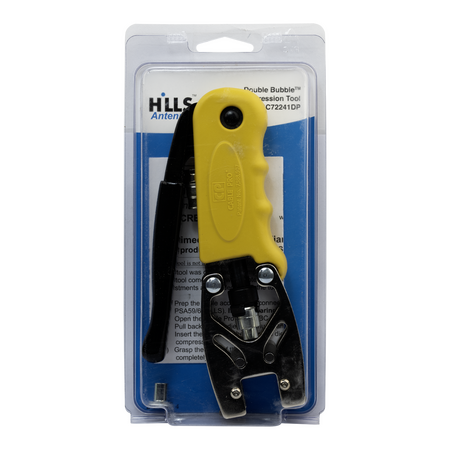 Hills BC72241DP RG6 F-TYPE Double Bubble Tool Box - BC72241DP